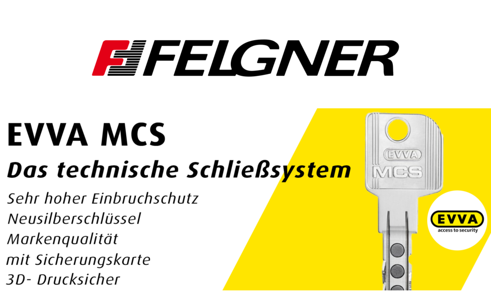 EVVA MCS Doppelzylinder Knaufzylinder Sicherheit Schließsystem