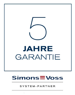 SimonsVoss System Partner / 5 Jahre erweiterte Herstellergarantie