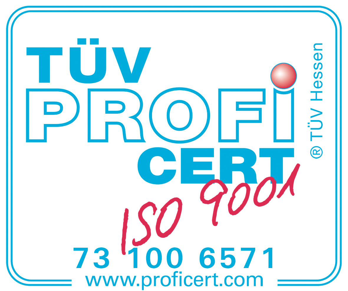 DVS - Zertifiziert nach DIN EN ISO 9001:2015