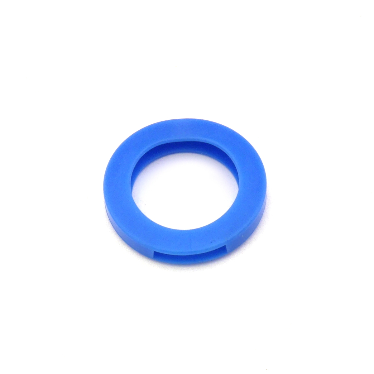 ► Schlüsselkennring rund, klein-hellblau rund - klein - offen
