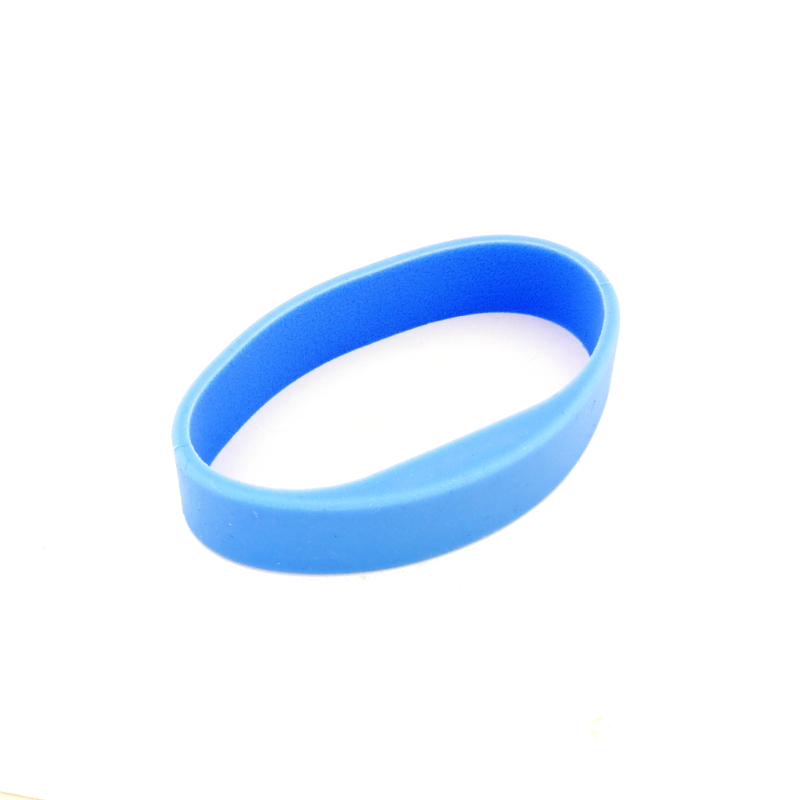 ► SALTO MIFARE® Silikonarmband blau in blau, Größe M