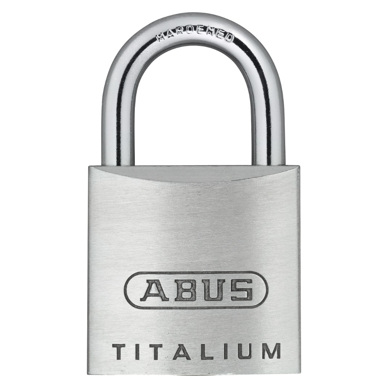 ► ABUS TITALIUM - Vorhangschloss 64TI/25 verschiedenschließend aus neuartiger Aluminiumlegierung