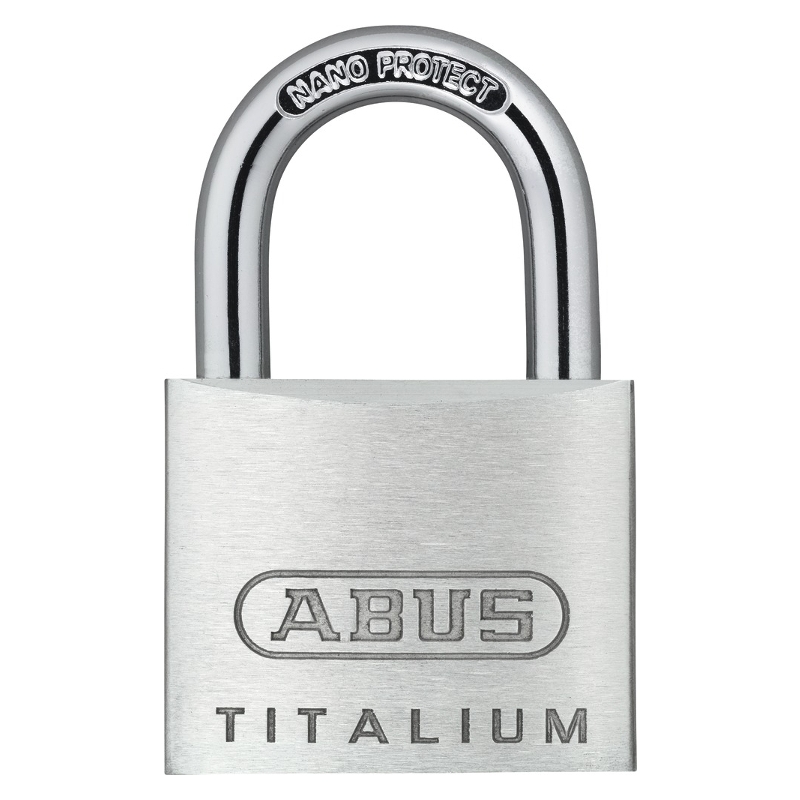 ► ABUS TITALIUM - Vorhangschloss 64TI/35 verschiedenschließend aus neuartiger Aluminiumlegierung