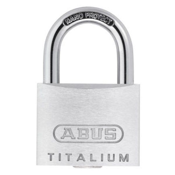 ► ABUS TITALIUM - Vorhangschloss 64TI/45 verschiedenschließend aus neuartiger Aluminiumlegierung