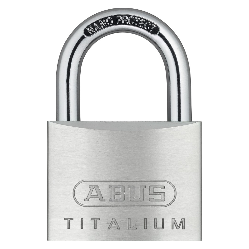 ► ABUS TITALIUM - Vorhangschloss 64TI/60 verschiedenschließend aus neuartiger Aluminiumlegierung