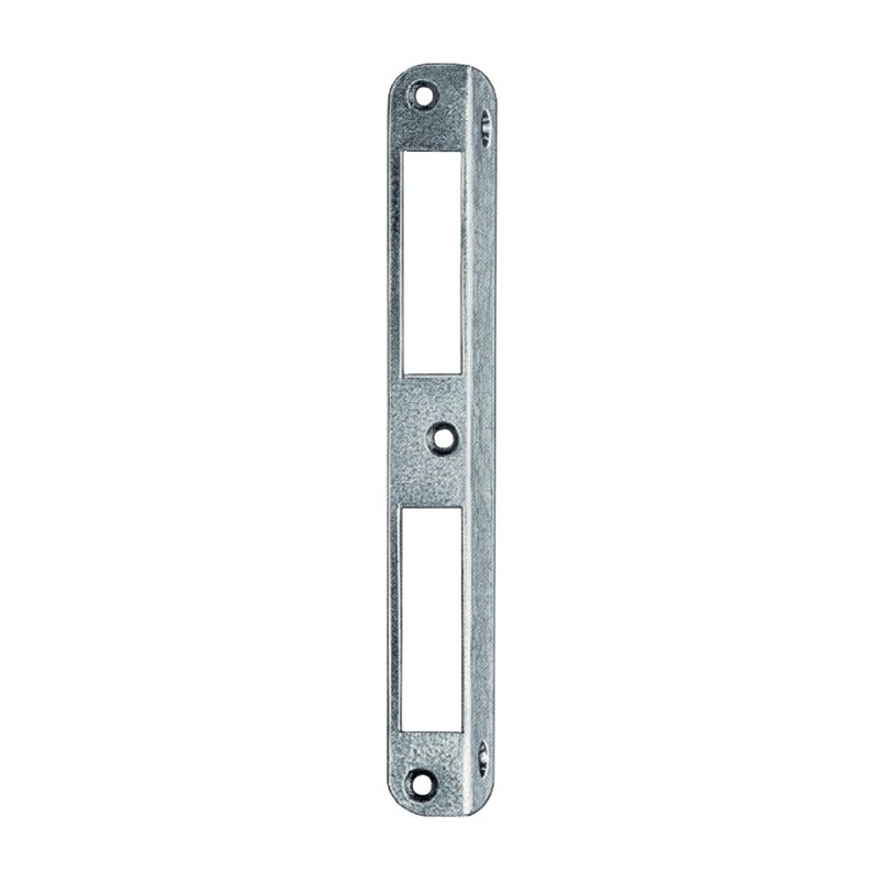 ► BKS Winkel-Schließblech S401-eckig-stahl-nickel-silber-170 mm für Zimmertüren