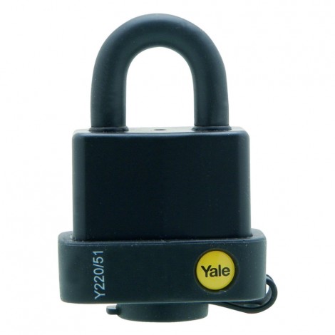 YALE wetterfestes Premium-Vorhangschloss Y220 51mm