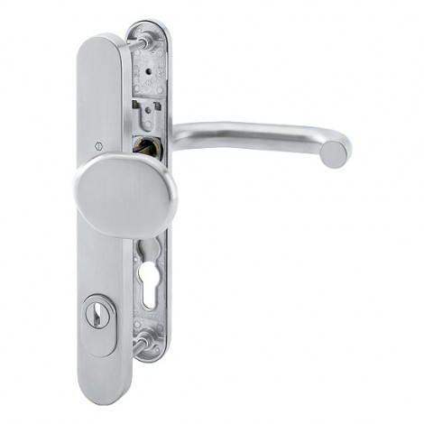 HOPPE Paris Profiltür-Schutzbeschlag mit Zylinder-Abdeckung - Knopf