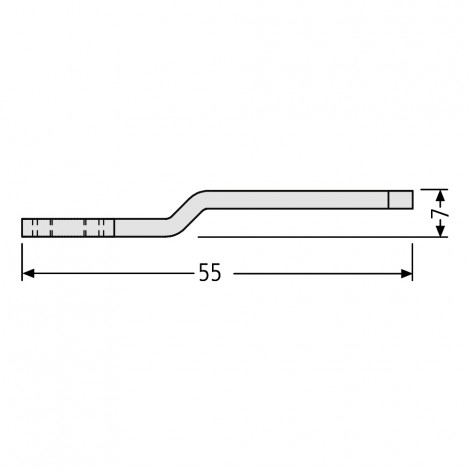RENZ Riegel gekröpft 97-9-00362