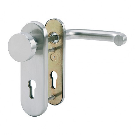 HOPPE Paris Schutzbeschlag ohne Zylinder-Abdeckung