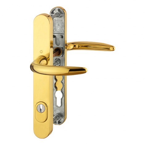 HOPPE Atlanta Profiltür-Schutzbeschlag mit Zylinder-Abdeckung - Türgriff