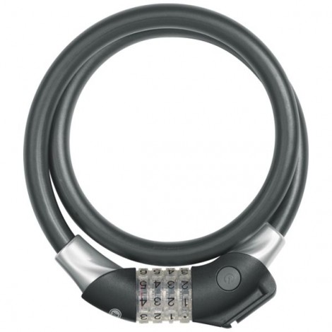 ABUS Seilschloss mit beleuchtetem Zahlenschloss Raydo 1440/85