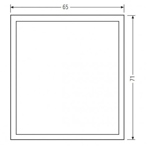 RENZ Kunststoff-Abdeckung für Info-Modul