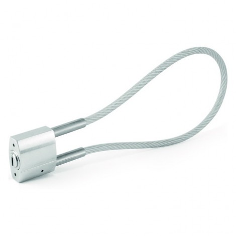 KESO 8000 Omega² Vorhangschloss mit Drahtseil