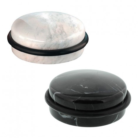 Burg Wächter schraubenloser Boden Türstopper 2595 "Marmor"