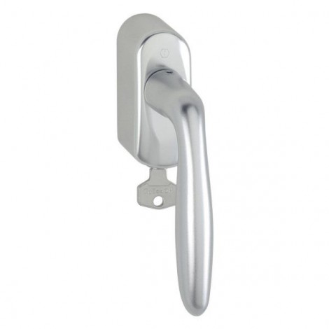 HOPPE Verona Fenstergriff 1510/US950S - F1 Aluminium Natur