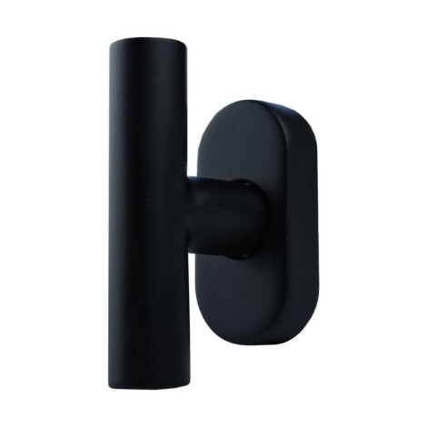 FELGNER Fenstergriff Como - T-Form - schwarz matt