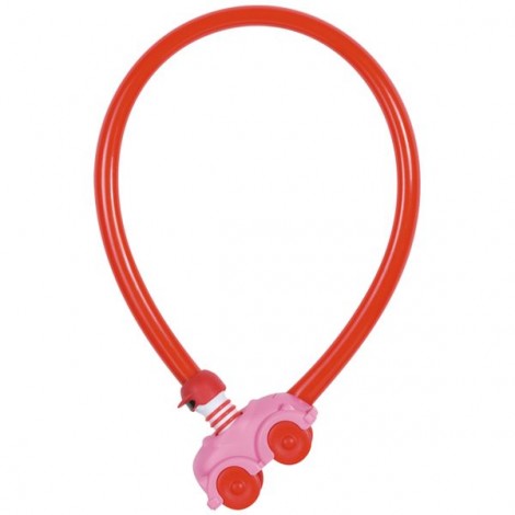 ABUS Kinder-Seilschloss 1505/55 My First ABUS in Pink