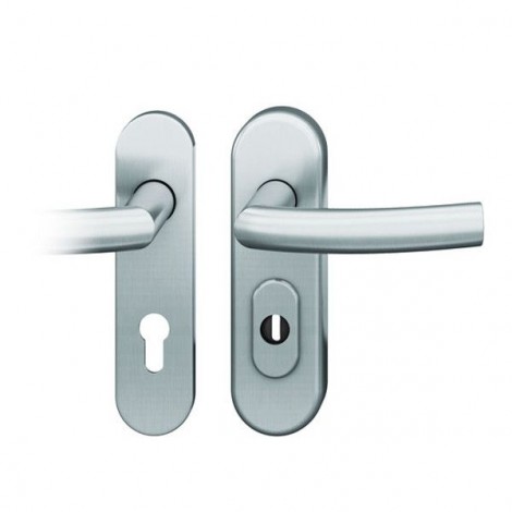 FSB Schutzbeschlag 7374 - Außenschild mit 15mm Höhe, ohne Zylinder-Abdeckung ZAD