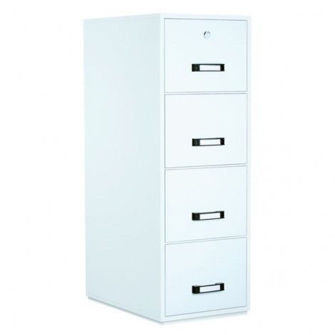 FORMAT Karteischrank 4 Laden mit dem Standardverschluss "mit Schlüssel"