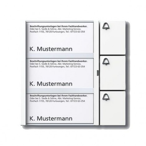  Siedle Bus-Tasten-Modul BTM 650-03