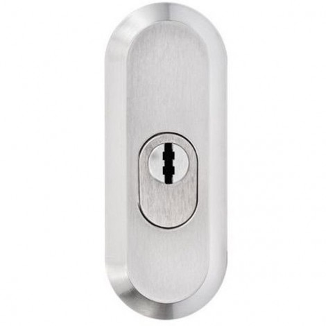 IKON - Schutzrosette S464 mit Zylinderabdeckung für Panzerriegel