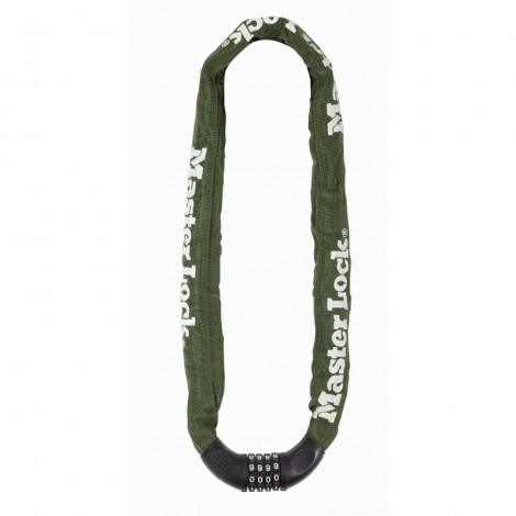 Master Lock Schloss mit Stahlkette 8027EURD