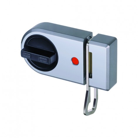 IKON - Kastenriegelschloss 5132 mit Sperrbügel - mit Drehknauf innen