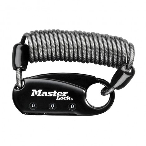 Master Lock Rucksackschloss 1551EURDBLK