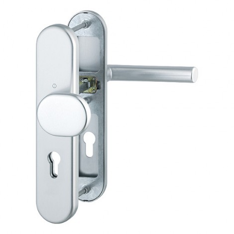 HOPPE Amsterdam Schutzbeschlag ohne Zylinder-Abdeckung SK2 - 72 mm