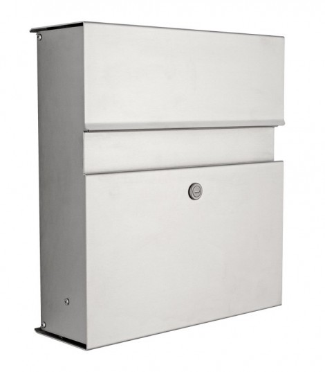 HEIBI Edelstahl-Briefkasten Calmo
