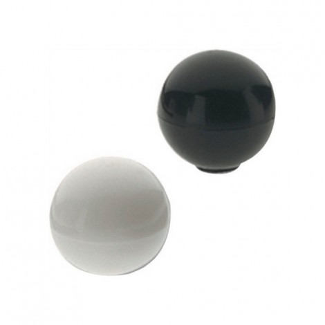 Burg Wächter Türpuffer Kugel TPF 2035 in schwarz und weiß