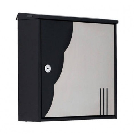 KNOBLOCH - Briefkasten Chicago Design mit Wellenmuster
