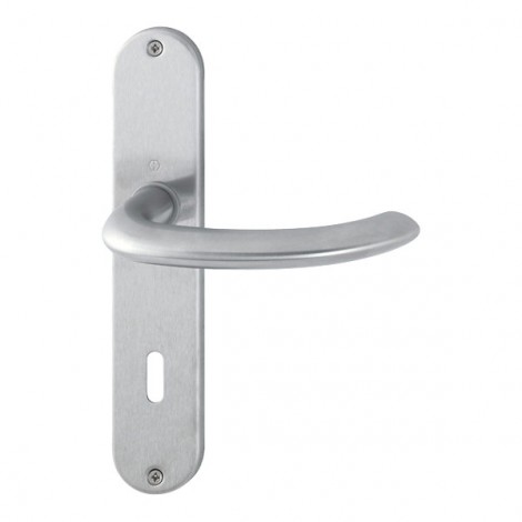 HOPPE Marseille Langschild-Garnitur E1138Z/302 - Ovalbart