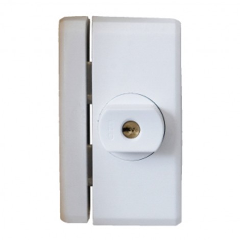 ABUS Fenster-Zusatzschloss mit Alarm FTS96A weiß