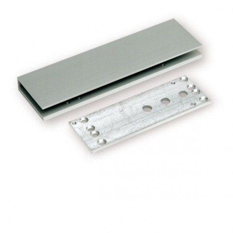 Glastürschuh und Montageplatte - separat als Zubehör erhältlich