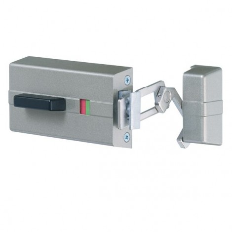 EVVA K950 - Sicherheitszusatzschloss mit Sperrbügel in Neusilber