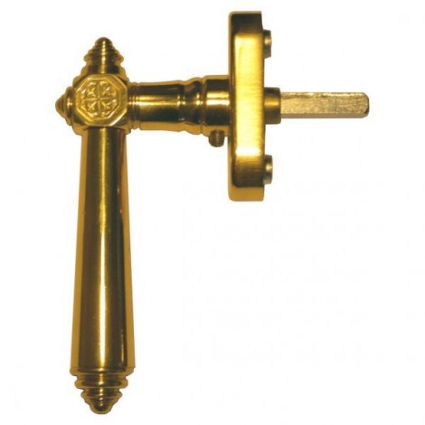 historischer Fenstergriff - "Altdresden" - mit Rastung