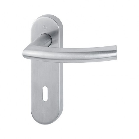 HOPPE Trondheim Kurzschild-Objektgarnitur E1430/353KH - Ovalbart