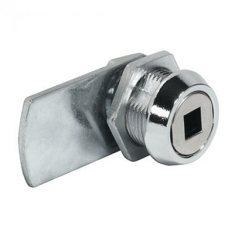 Häfele Hebelzylinder mit Innenvierkant Gewindelänge 13mm, mit geradem Hebel