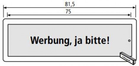 RENZ RSA2 Namensschild