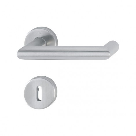 HOPPE Rotterdam Rosetten-Garnitur E1401Z/42KV/42KVS - Ovalbart