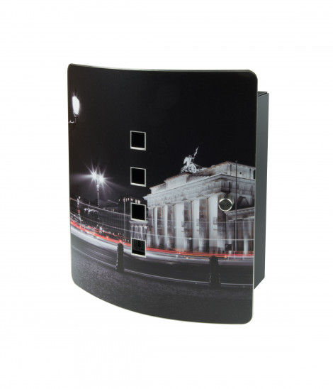 Burg Wächter Motiv Schlüsselbox Berlin Nacht