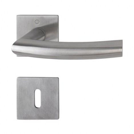 HOPPE Trondheim Rosetten-Garnitur E1430Z/848 + E848S-SK - Ovalbart