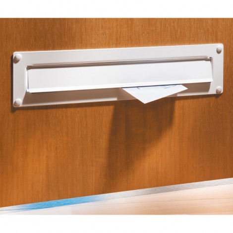 Burg Wächter Einwurfklappe Porta 797 in weiß