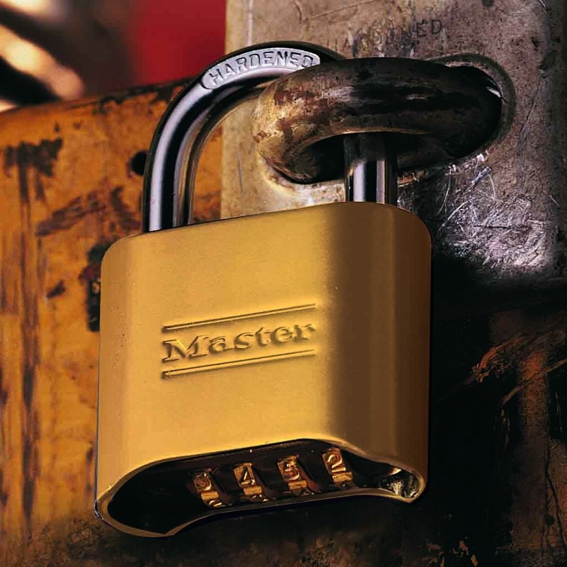 Master Lock Zahlenschloss 175 Vorhangschlösser Schlösser