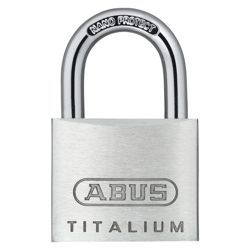 mit 2 Schlüsseln ABUS Titalium™ Vorhangschloss 64TI/35 