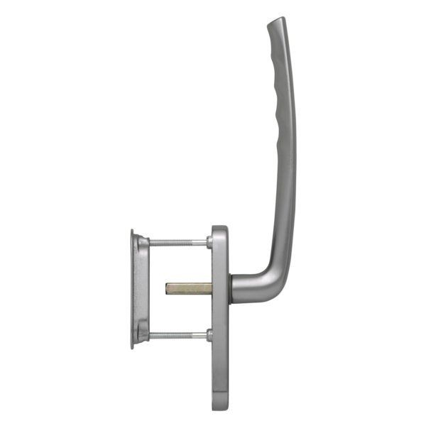 HOPPE New York HebeSchiebetürGarnitur Außen mit Schiebetür Muschel