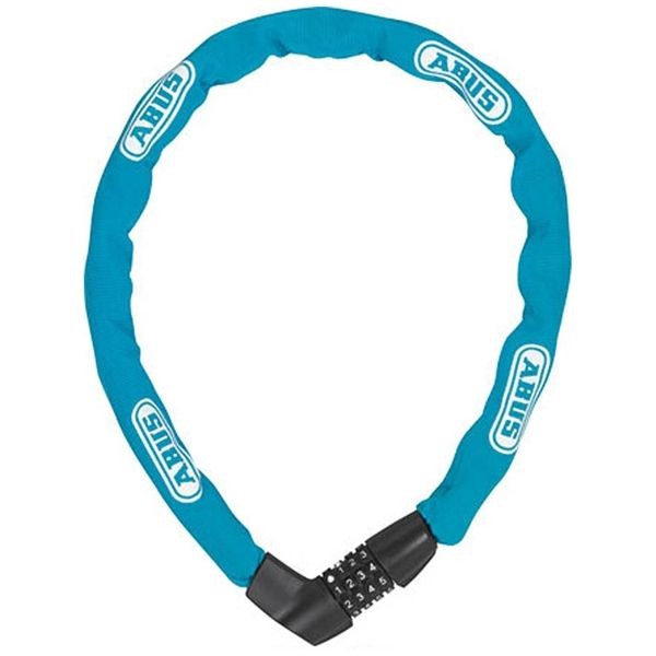 ABUS Kettenschloss Tresor 6807C – Zahlenschloss Mit 7 Mm Kette, 110 Cm Lang & Sicherheitslevel 7 Für Fahrräder