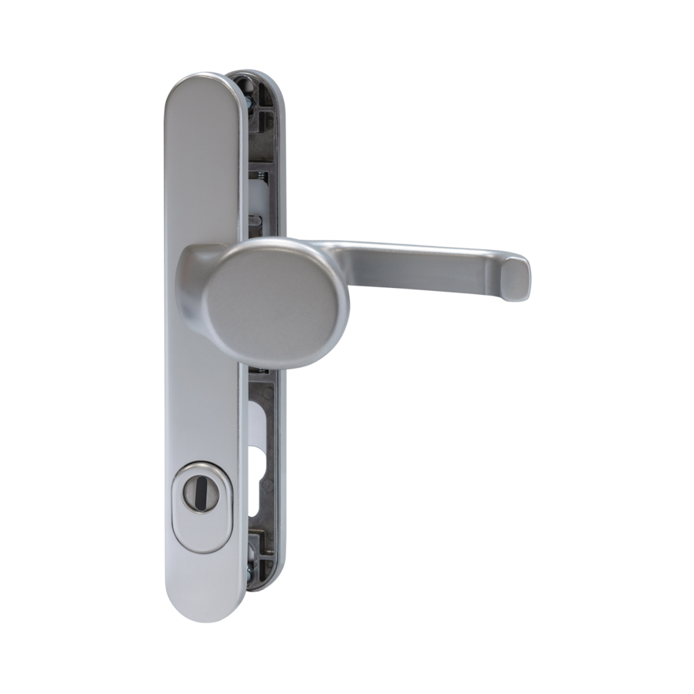 Abus SRG92N ZS F1 Schutzbeschlag DG, aluminium Abus SRG92N ZS F1 Schutzbeschlag DG, aluminium